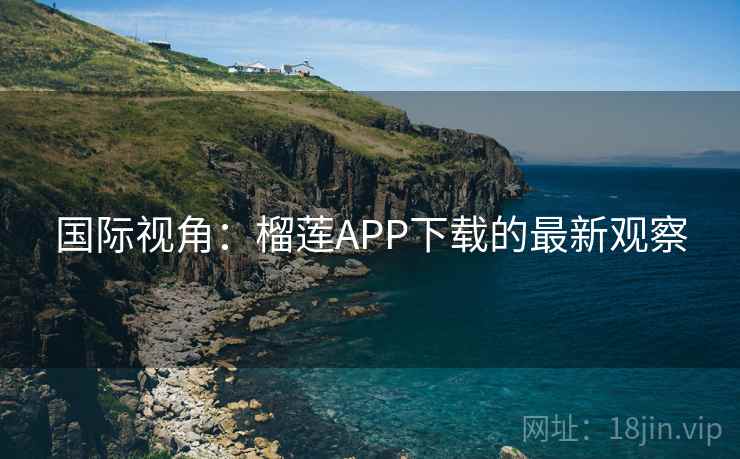 国际视角:榴莲APP下载的最新观察 第2张 国际视角:榴莲APP下载的最新观察 第2张