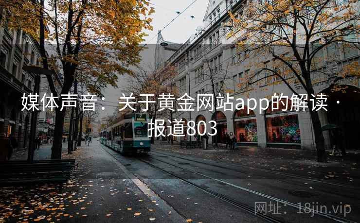 媒体声音：关于黄金网站app的解读 · 报道803